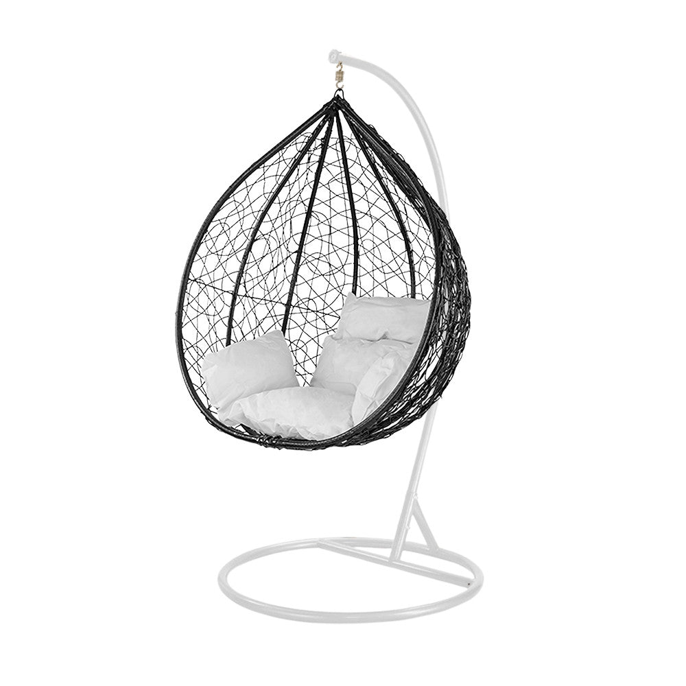 Havanna függőfotel fekete-fehér