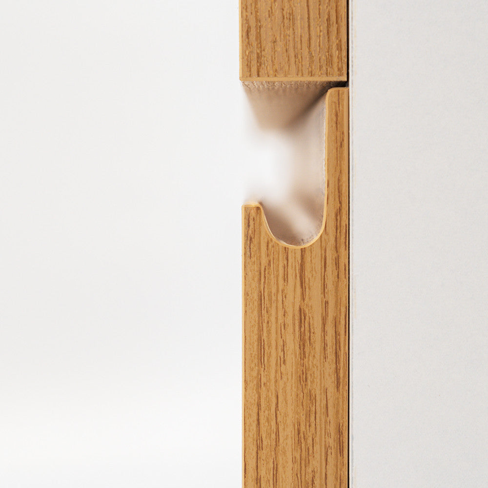 Vario Pull 6 alsó szekrény mosdóval fehér-tölgy_6