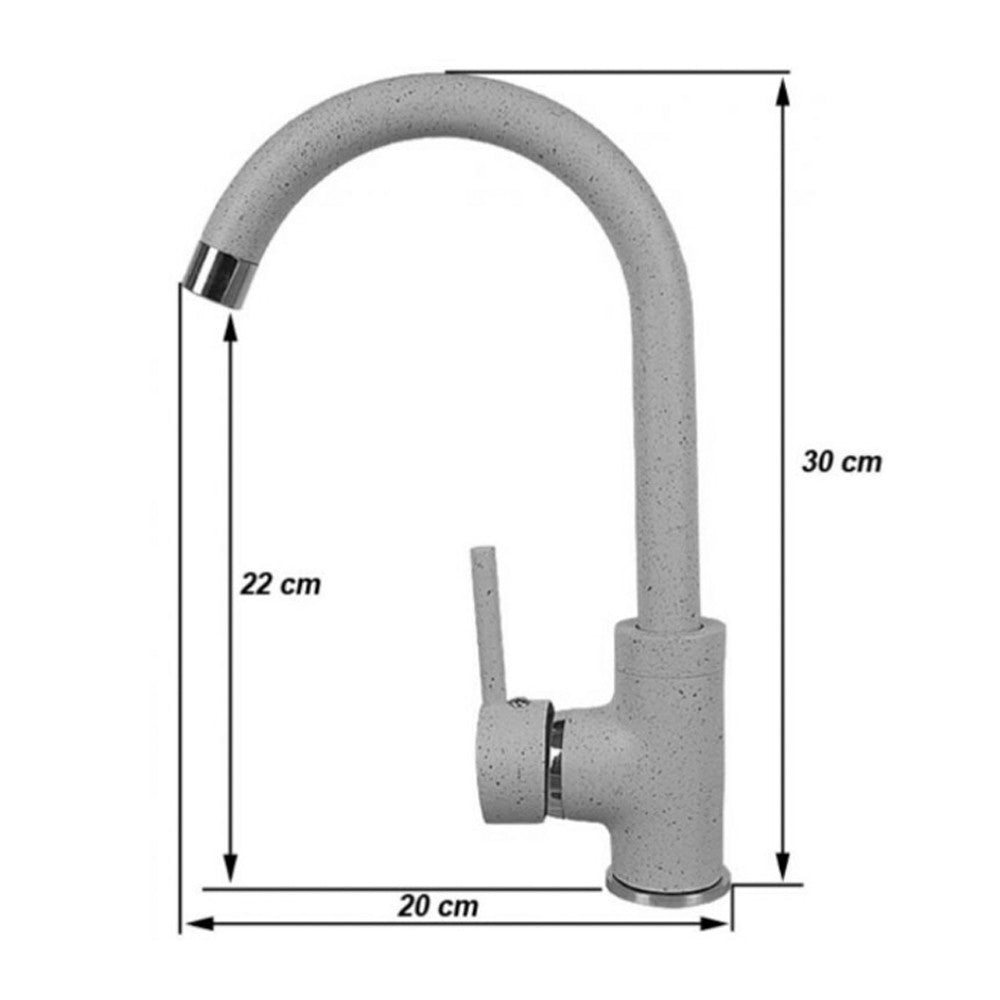 Noril mosogató csaptelep króm_2