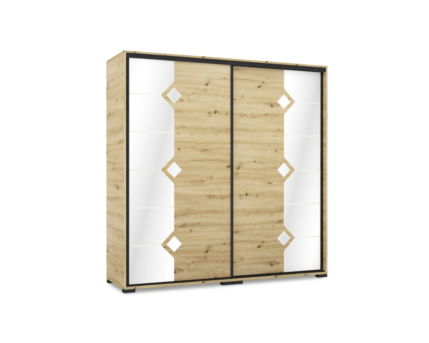 DIAMOND tolóajtós gardrób (120-140-160-180-200-239-318 cm )