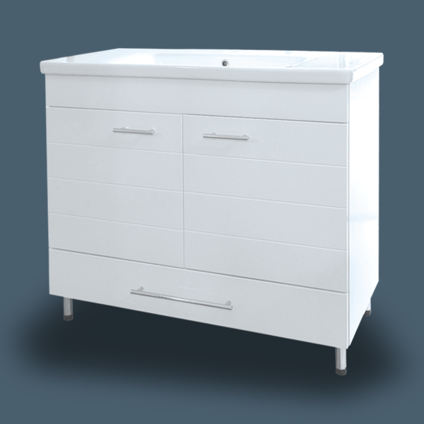 MART 80 cm és 100 cm garnitúra + mosdókagyló (2ajt-1fiók)