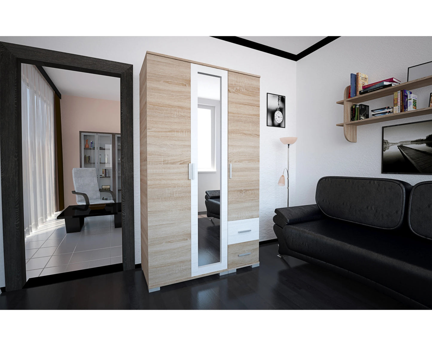 NÁPOLY gardrób 120 cm