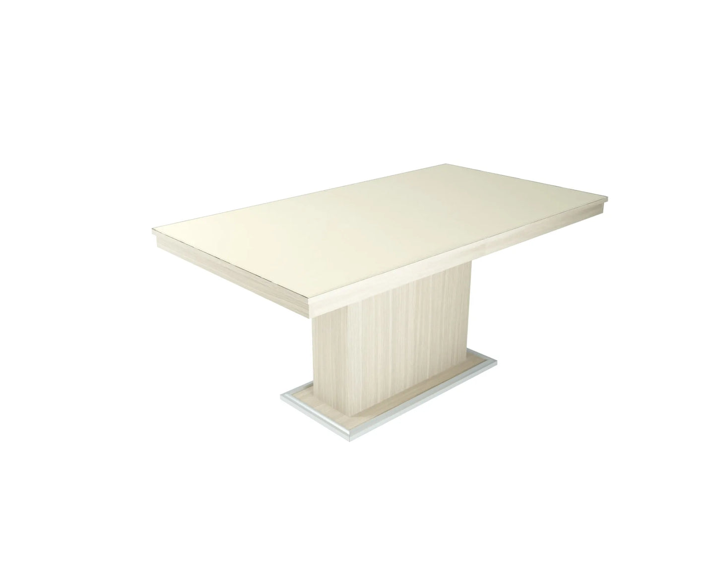 Flóra plusz Ferrara tölgy váz magasfényű Beige asztallappal