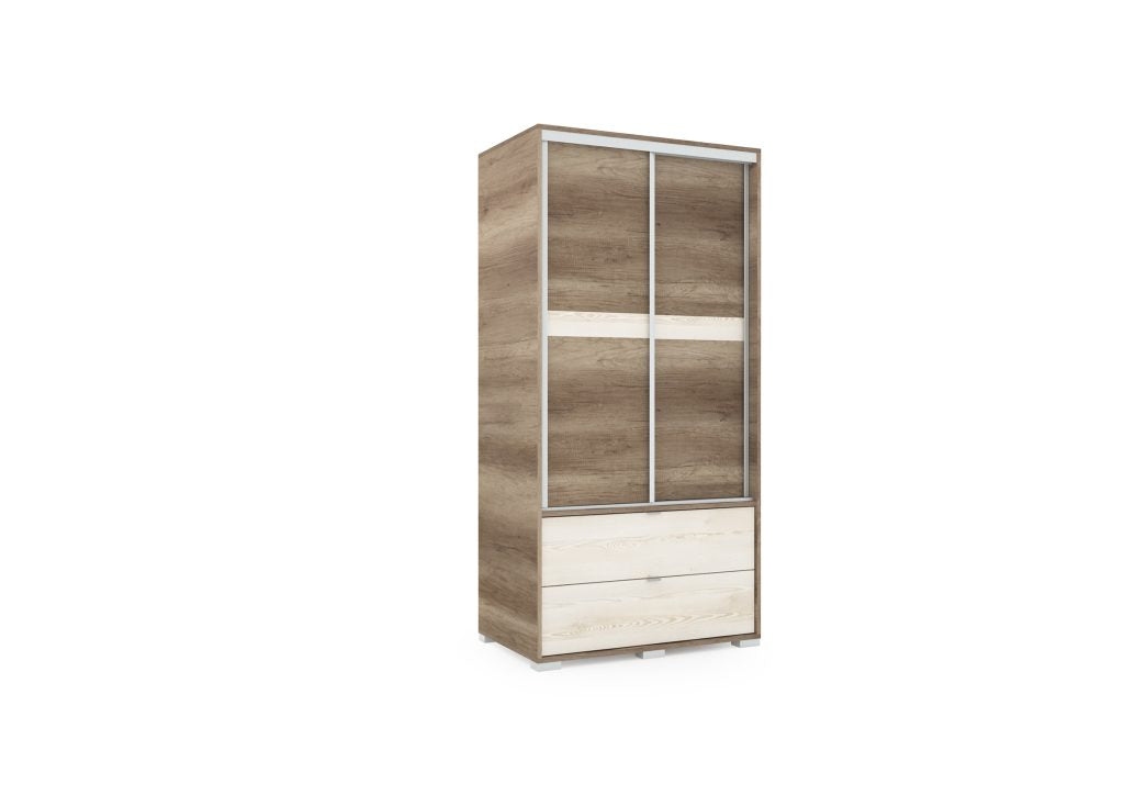 CÉZÁR tolóajtós gardrób 120cm