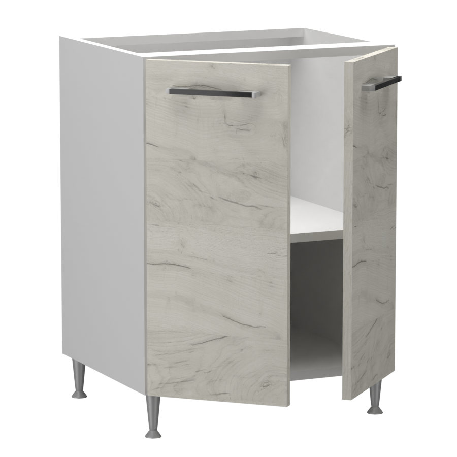 Fanni alsó 2 ajtós 60 cm széles elem, egyéni