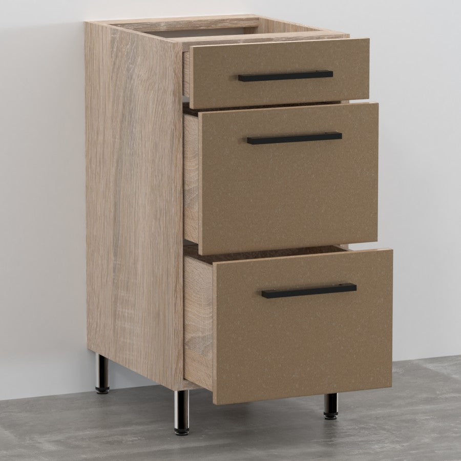 Galaxy alsó 3 fiókos 40 cm széles elem