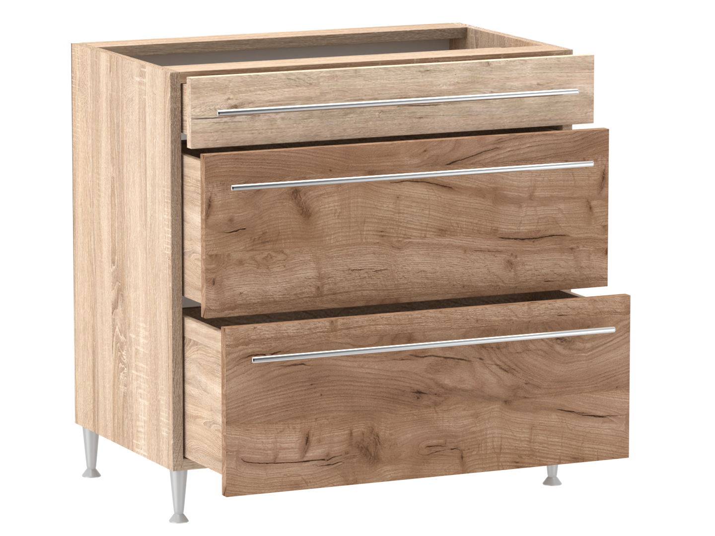 Gréta + alsó 3 fiókos 80 cm széles elem