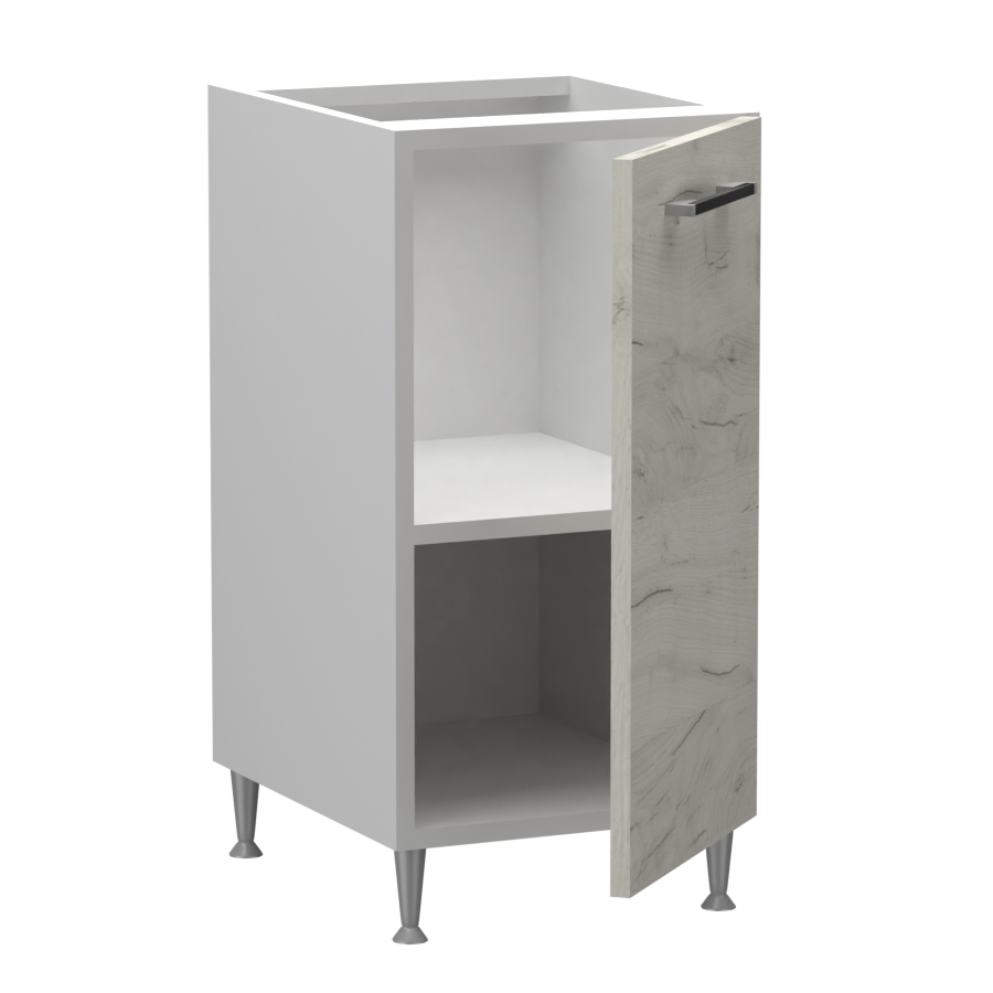 Fanni alsó 1 ajtós jobbos - balos 40 cm széles elem, egyéni