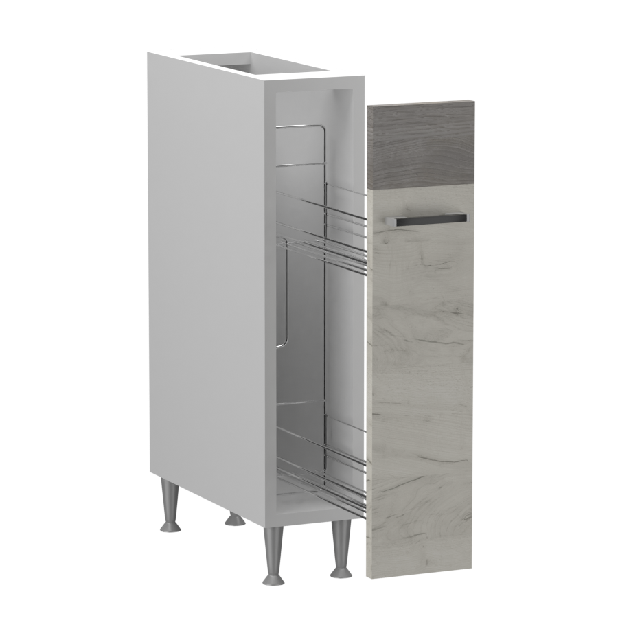 Fanni alsó kihúzható kosaras 15-60 cm széles elem