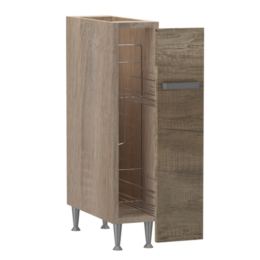 Emma alsó kihúzható kosaras 15 cm széles elem