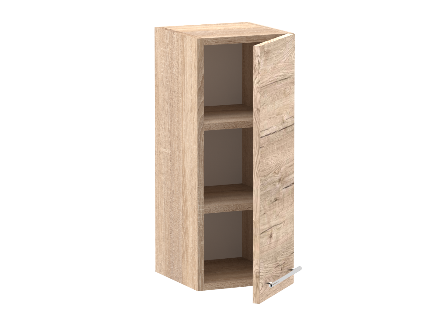 Gréta + felső 1 ajtós jobbos - balos 30 cm széles 72 cm magas elem, egyéni