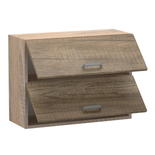 Emma felső 2 ajtós felnyíló 80 cm széles elem, egyéni