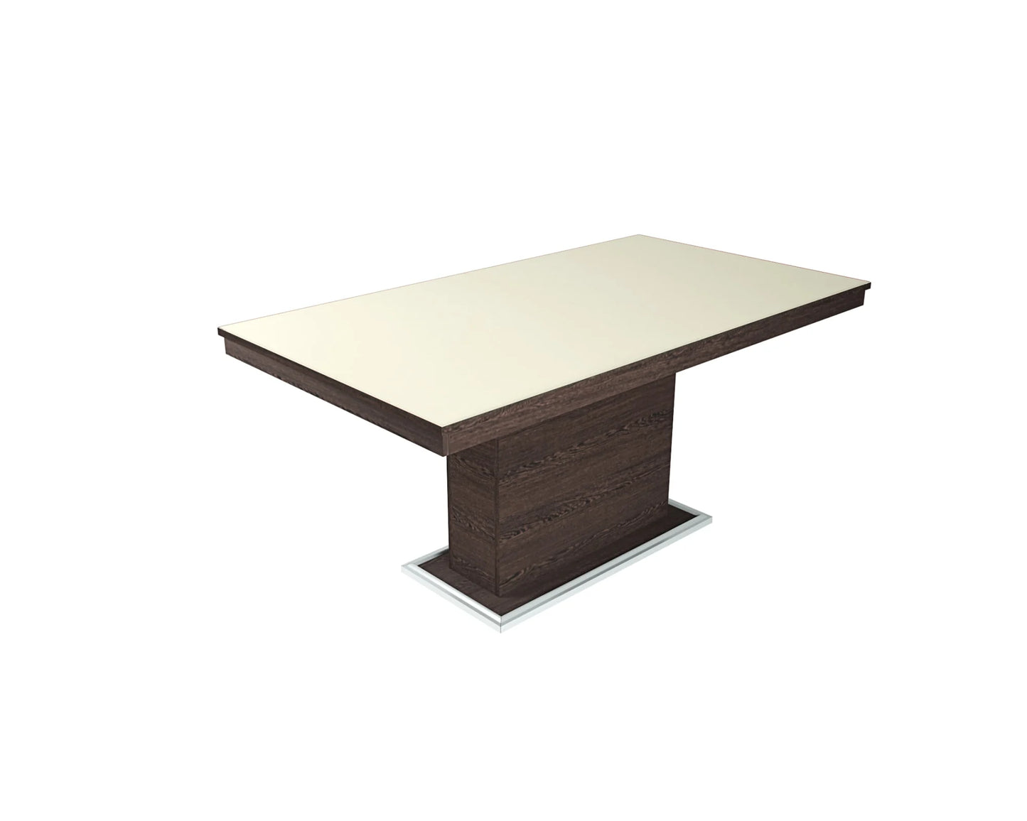 Flóra plusz Wenge váz magasfényű Beige asztallappal