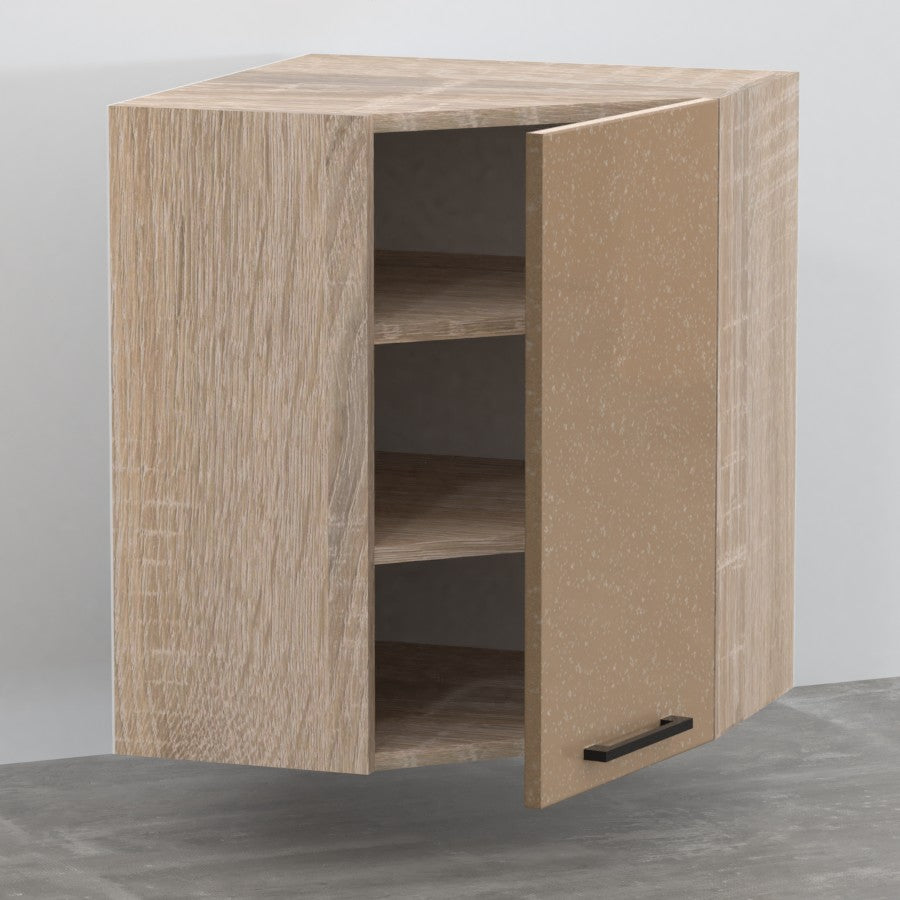 Galaxy felső sarok szekrény jobbos balos 60 cm széles 72 cm magas elem