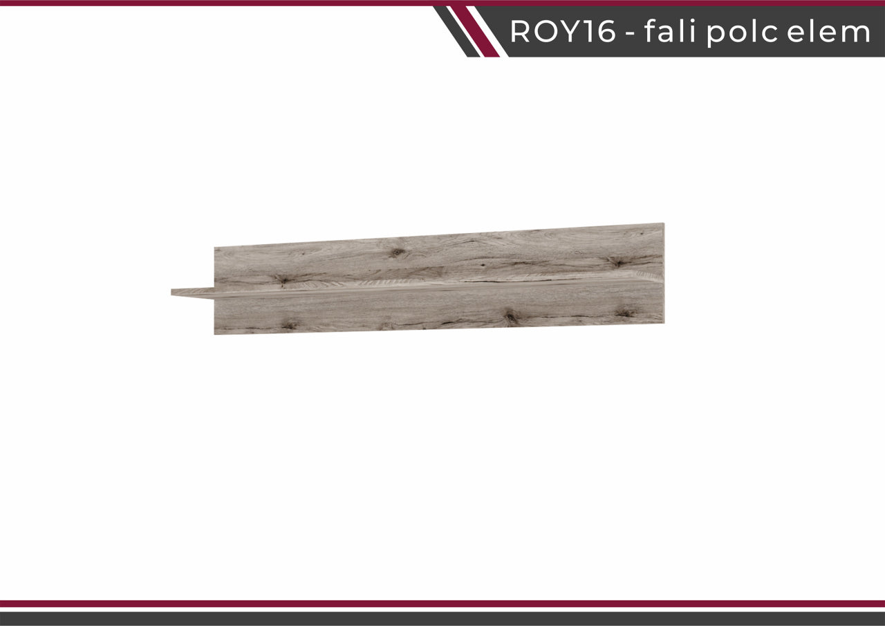 ROY16-fali polc elem