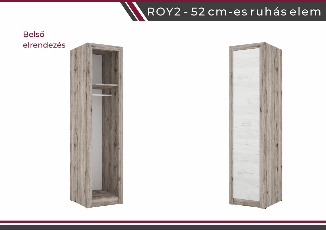 ROY2-52-es ruhás elem
