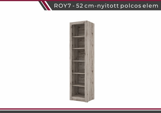 ROY7-52-es nyitott polcos elem