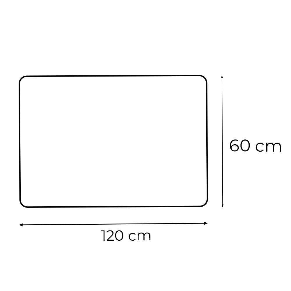 Ada 120 tükör led világítással 120x60 cm