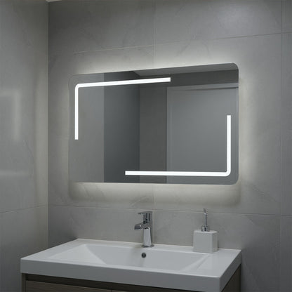 Ada 80 tükör led világítással 80x60 cm