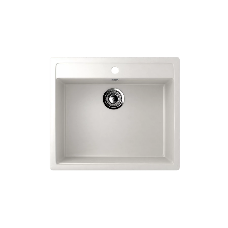 Ulgran U-104 Gránit Mosogatótálca - Egymedencés, Négyzet 560 x 500 mm
