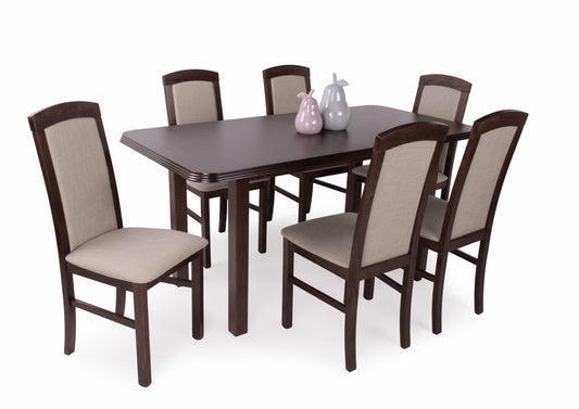 Barbi szék Piano étkezőasztallal  - étkezőgarnitúra