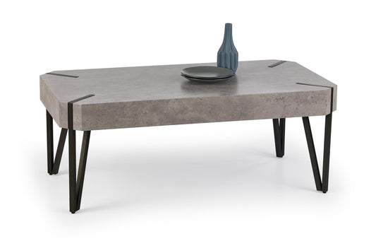 EMILY c.table, szín: beton / fekete