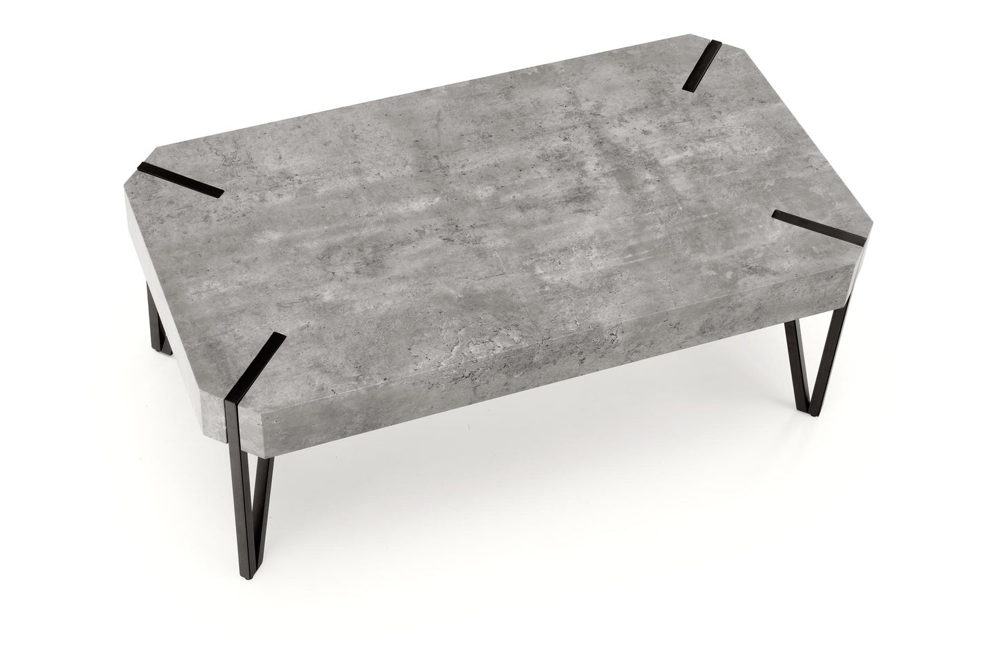 EMILY c.table, szín: beton / fekete