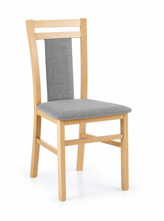 HUBERT 8 szék színe: mézes tölgy/Inari 91
