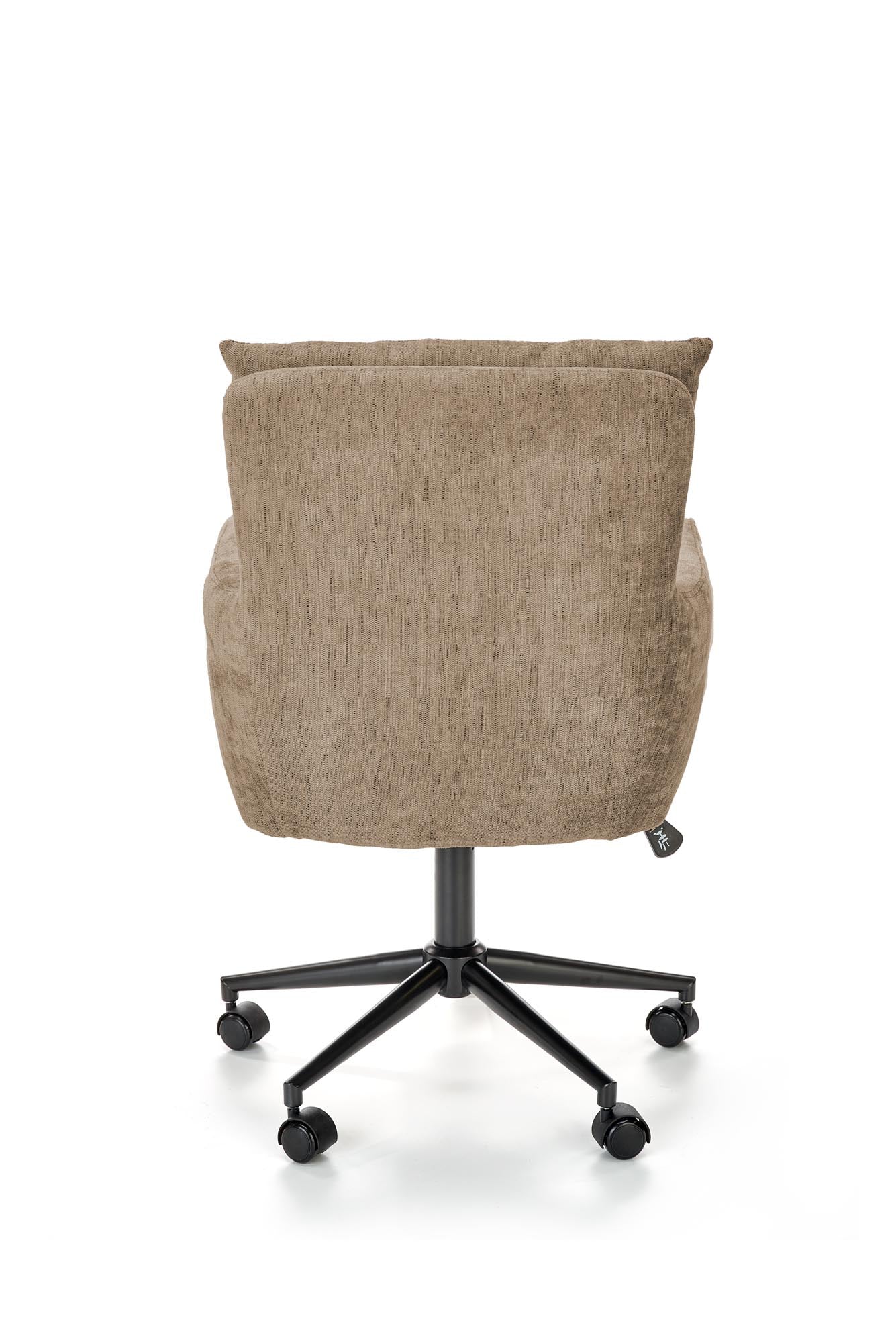 FLORES forgó fotel, világosbarna színben