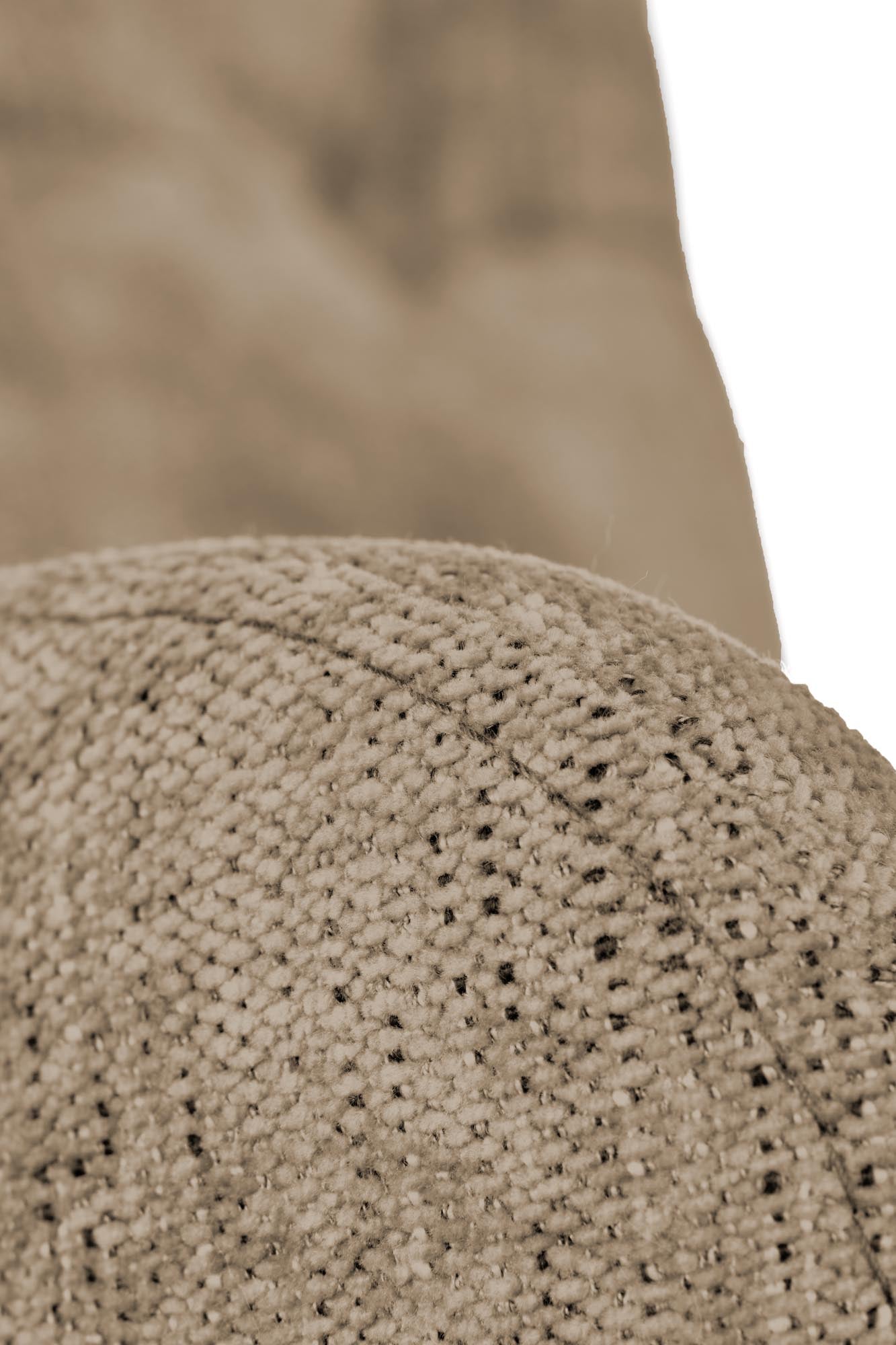 FLORES forgó fotel, világosbarna színben