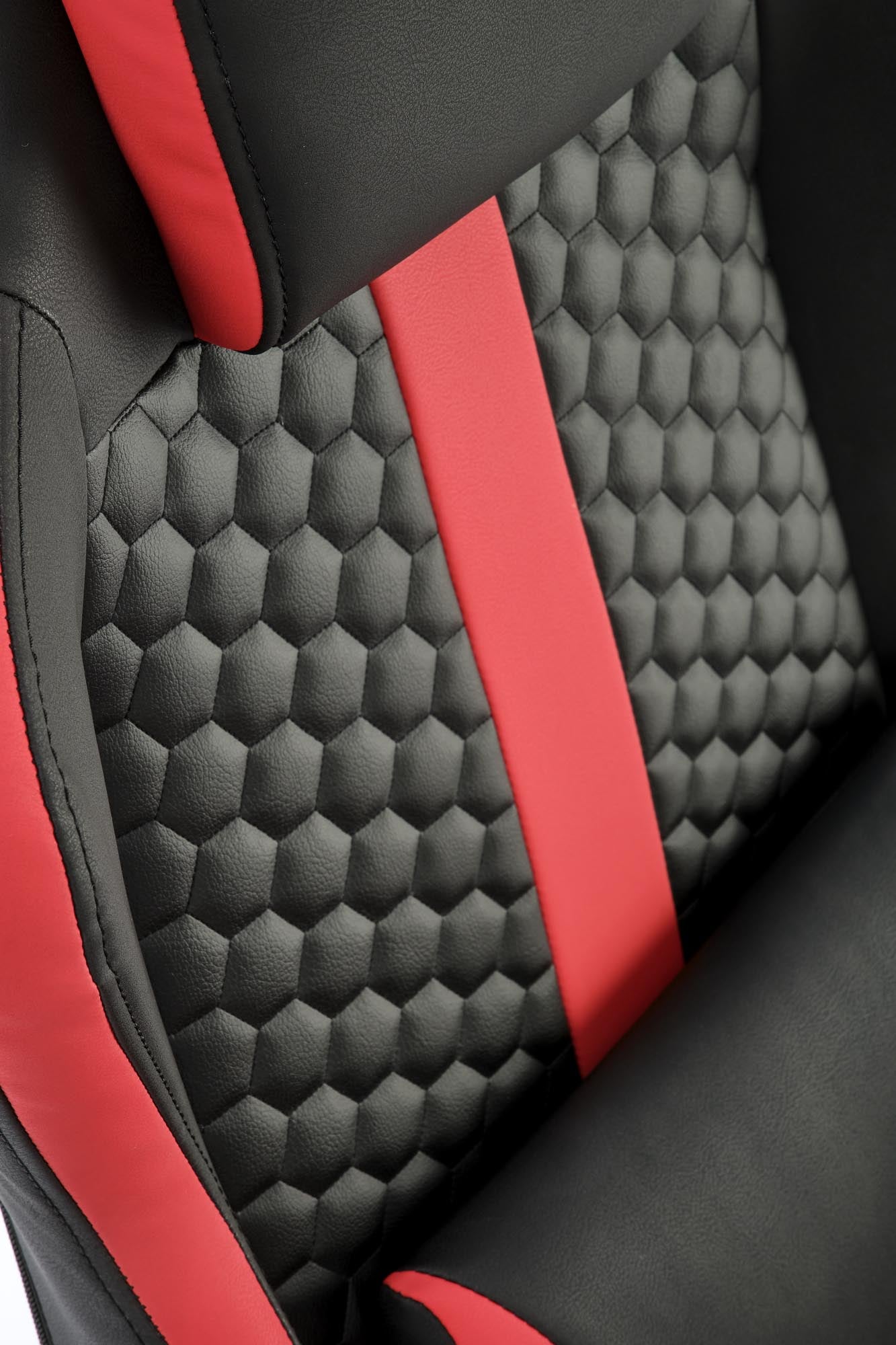 GAMER szék, fekete / piros