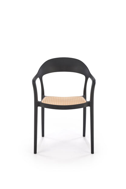 K530 szék fekete / natúr