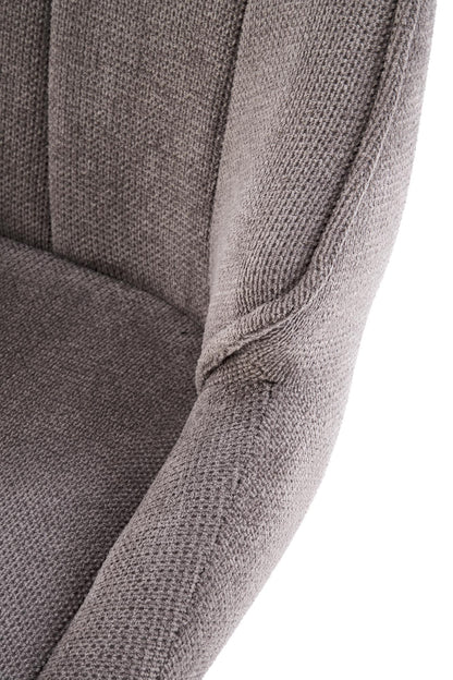 H122 bárszék, fekete / szürke