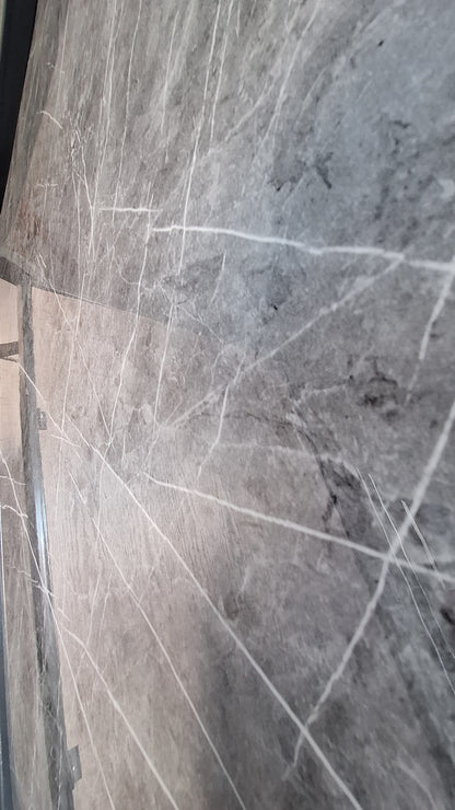 Pvc falpanel grafit
