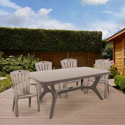 Baltorini 4+1 kerti bútor garnitúra szett cappuccino