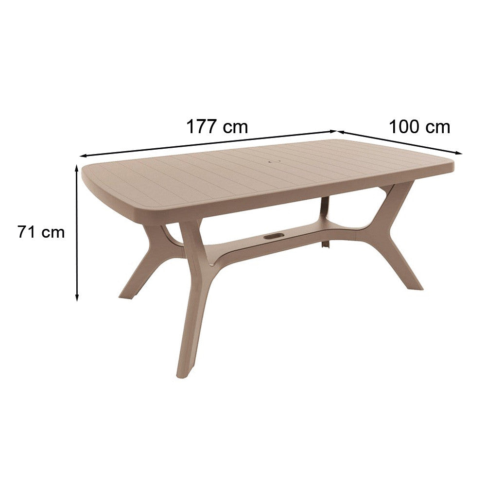 Bare 4+1 kerti bútor garnitúra szett cappuccino színben