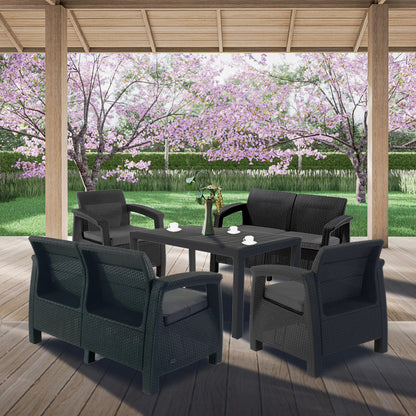 Corfu Fiesta II duo kerti bútor garnitúra melody asztallal