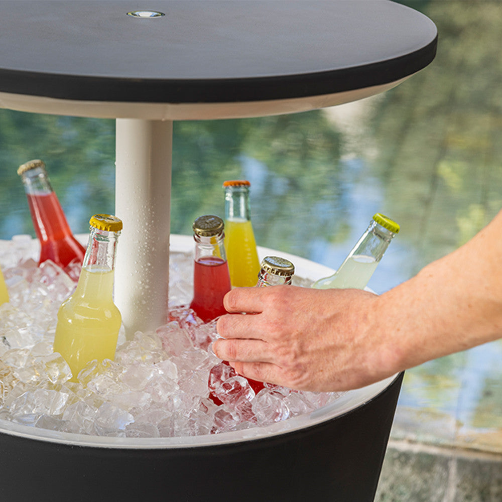 Cool bar műanyag party kellék szürke-fehér