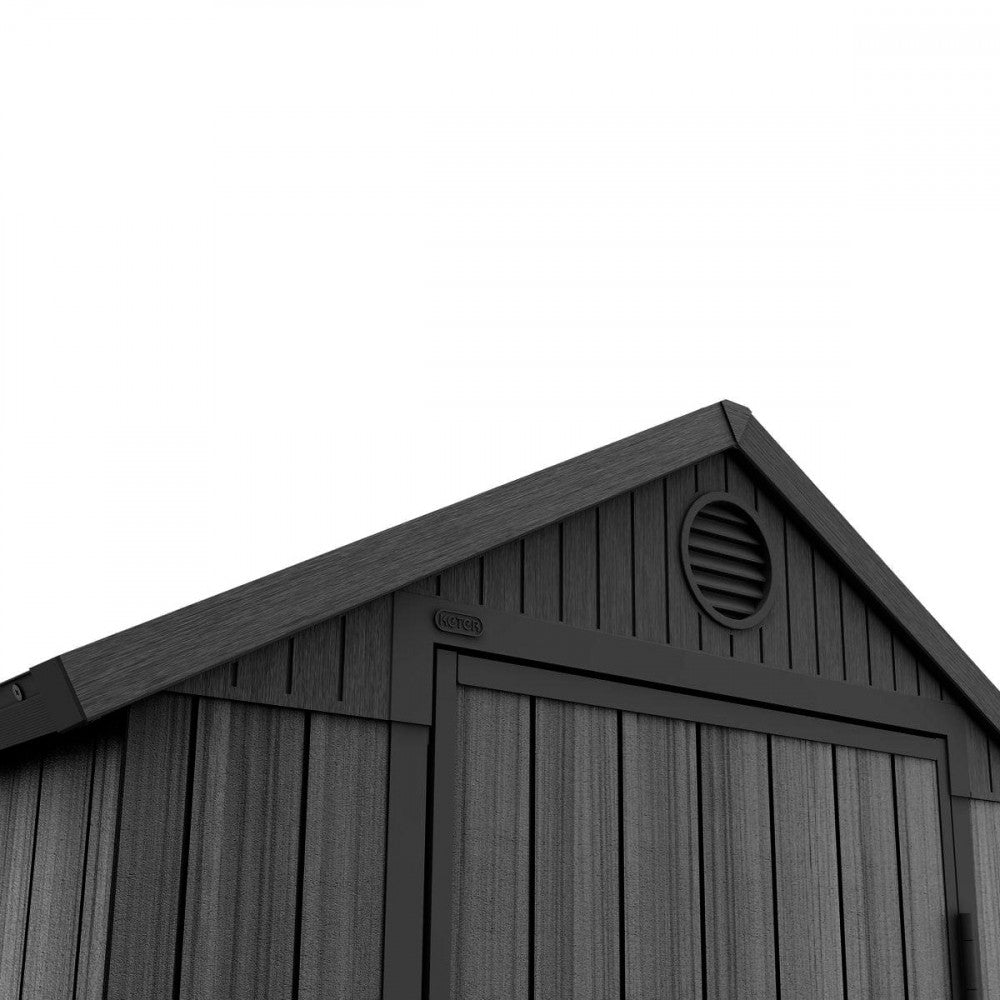 Darwin 4x6 műanyag kerti ház szürke_2