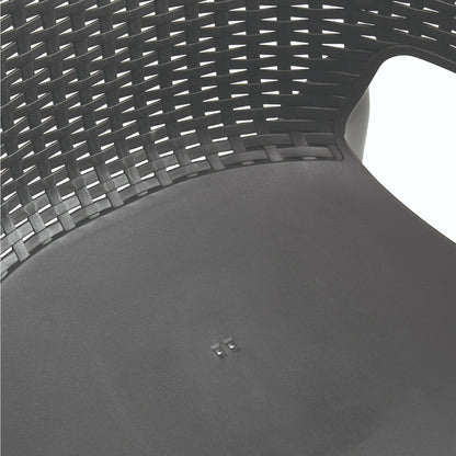 Jueva 10 személyes kerti bútor garnitúra szett grafit