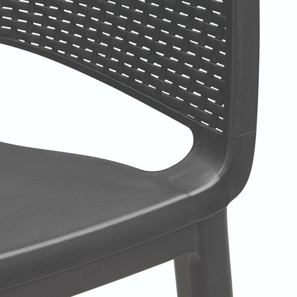 Jueva 10 személyes kerti bútor garnitúra szett grafit