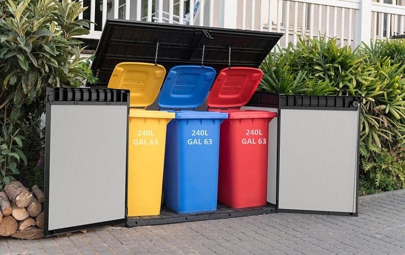 Premier Jumbo kerti tároló szürke színben