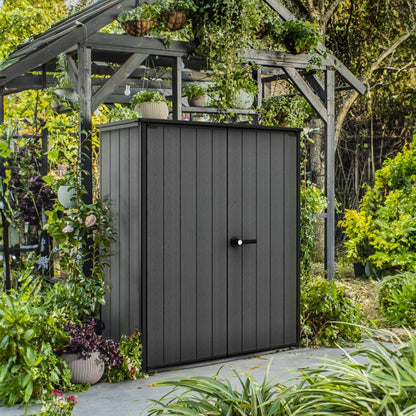 Cortina Alto műanyag kerti tároló szürke_1