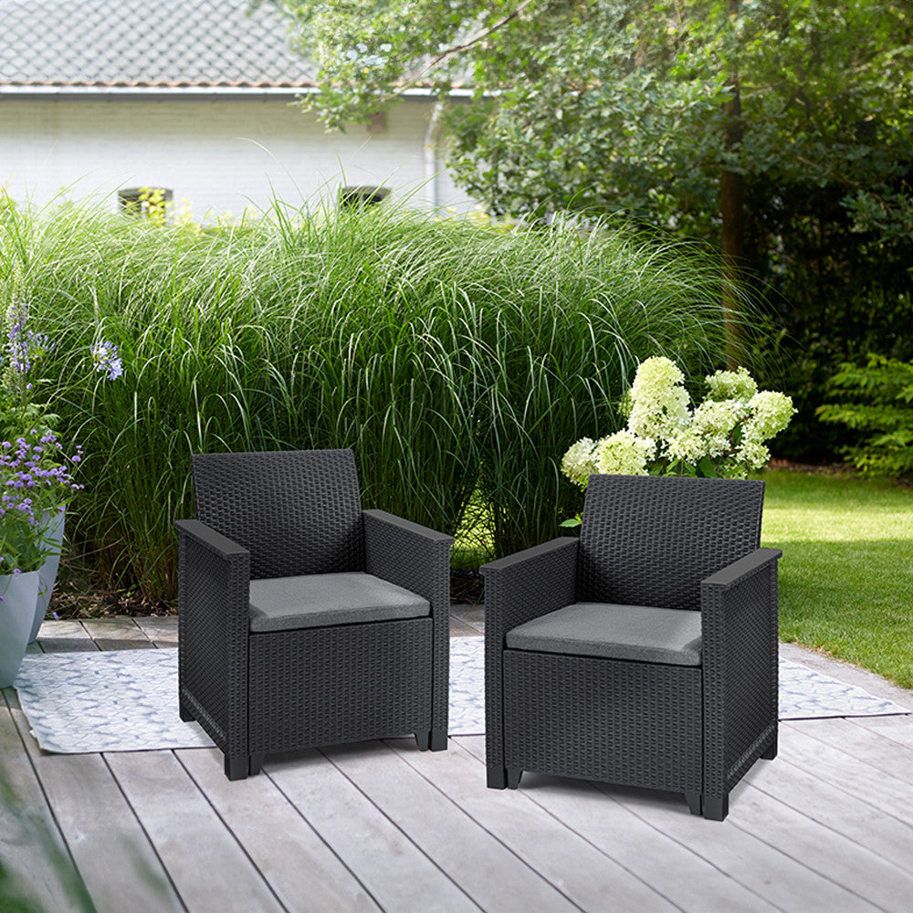 Elodie duo set fotelek grafit_1