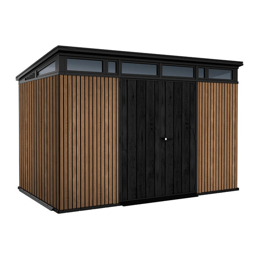 Signature PENT 11x7 műanyag kerti ház dió