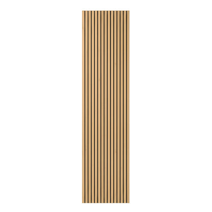 Akusztikus falpanel bambusz hatású 260x60x1,8 cm