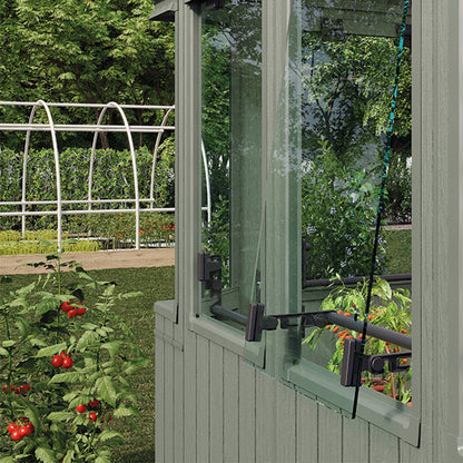 Potting shed kültéri műanyag ház zöld