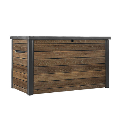 Decocoat műanyag kerti láda 870 L dió