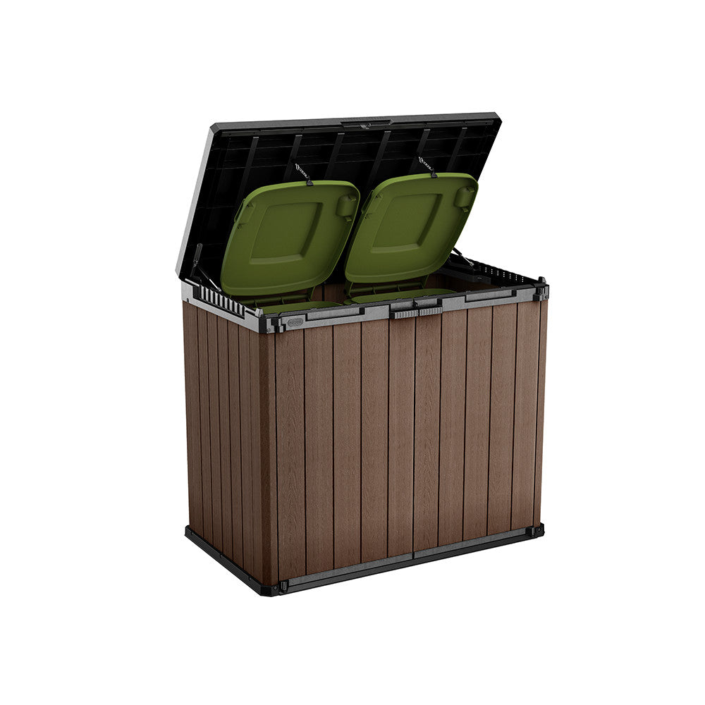 Sio darwin műanyag kerti tároló 1100 L barna