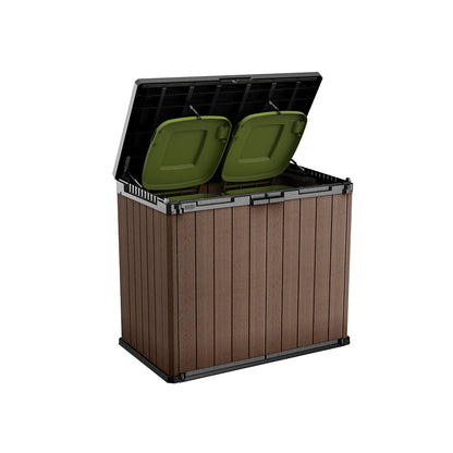 Sio darwin műanyag kerti tároló 1100 L barna